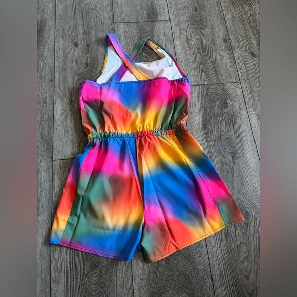 The North Face Multicolor romper NWOT - Picture 2 of 4